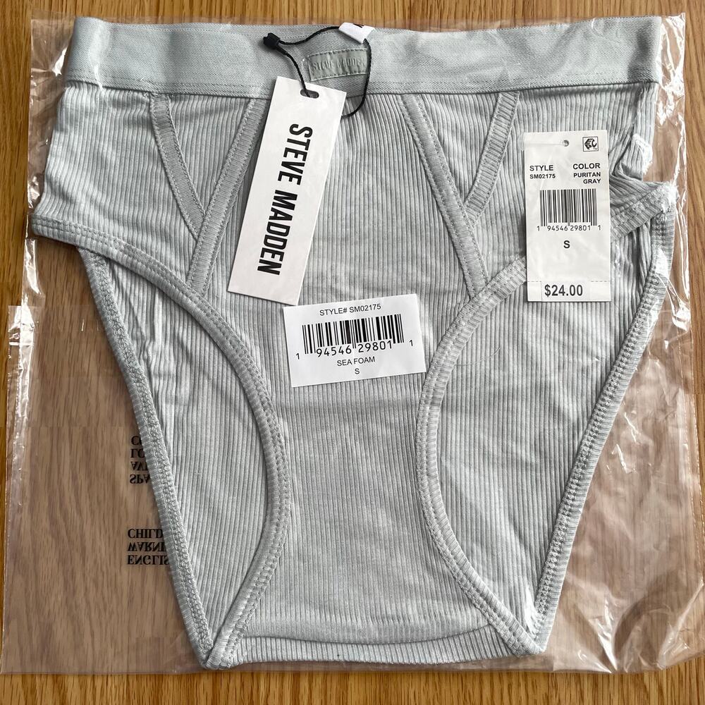 Steve Madden Boyfriend Inspired Briefs, S